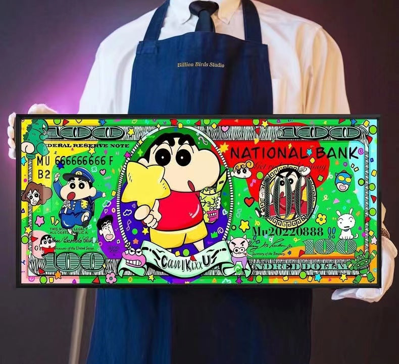【In stock】Decorative Painting of Crayon Shin-chan-Billion Birds Studio