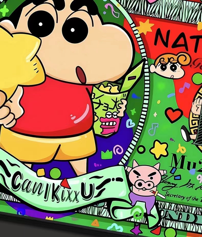 【In stock】Decorative Painting of Crayon Shin-chan-Billion Birds Studio