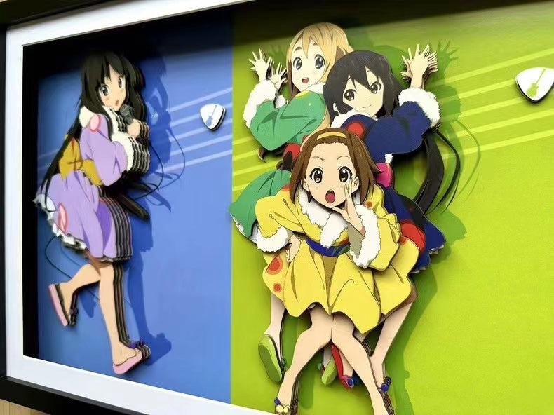 【In stock】Decorative Painting of K-ON！-Autu Panda Studio