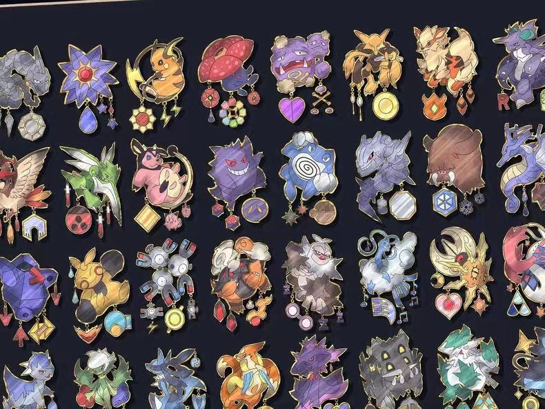 【Pre-sale】Decorative Painting of Pokemon Badge-Pokemon-XingKong Studio