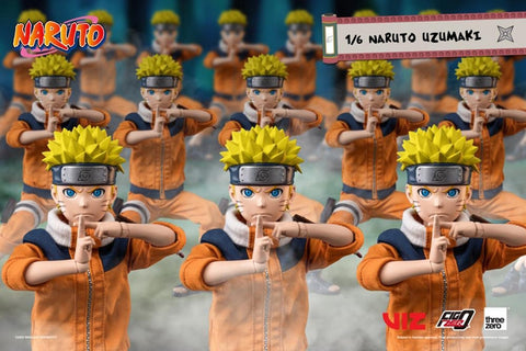 【Pre-sale】1/6 Scale Licensed Movable Uzumaki Naruto-THREEZERO