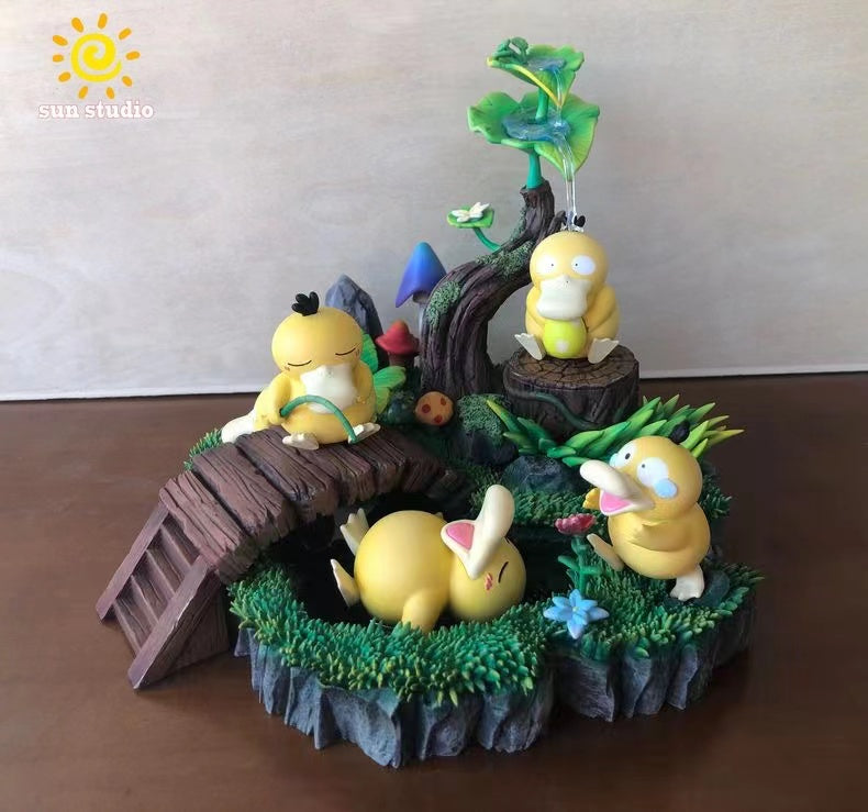 【Pre-sale】1/20 Scale Nidoking, Psyduck & Mewtwo-Pokemon-SUN Studio