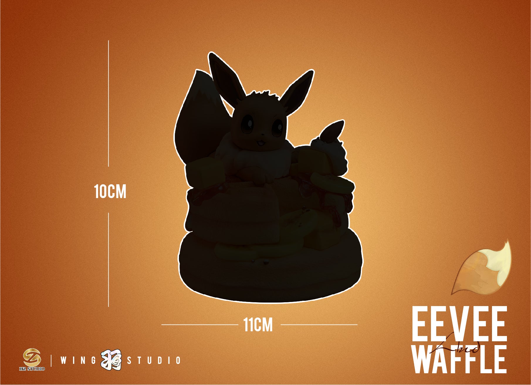 【Pre-sale】Eevee Waffle-Pokemon-Wing Studio