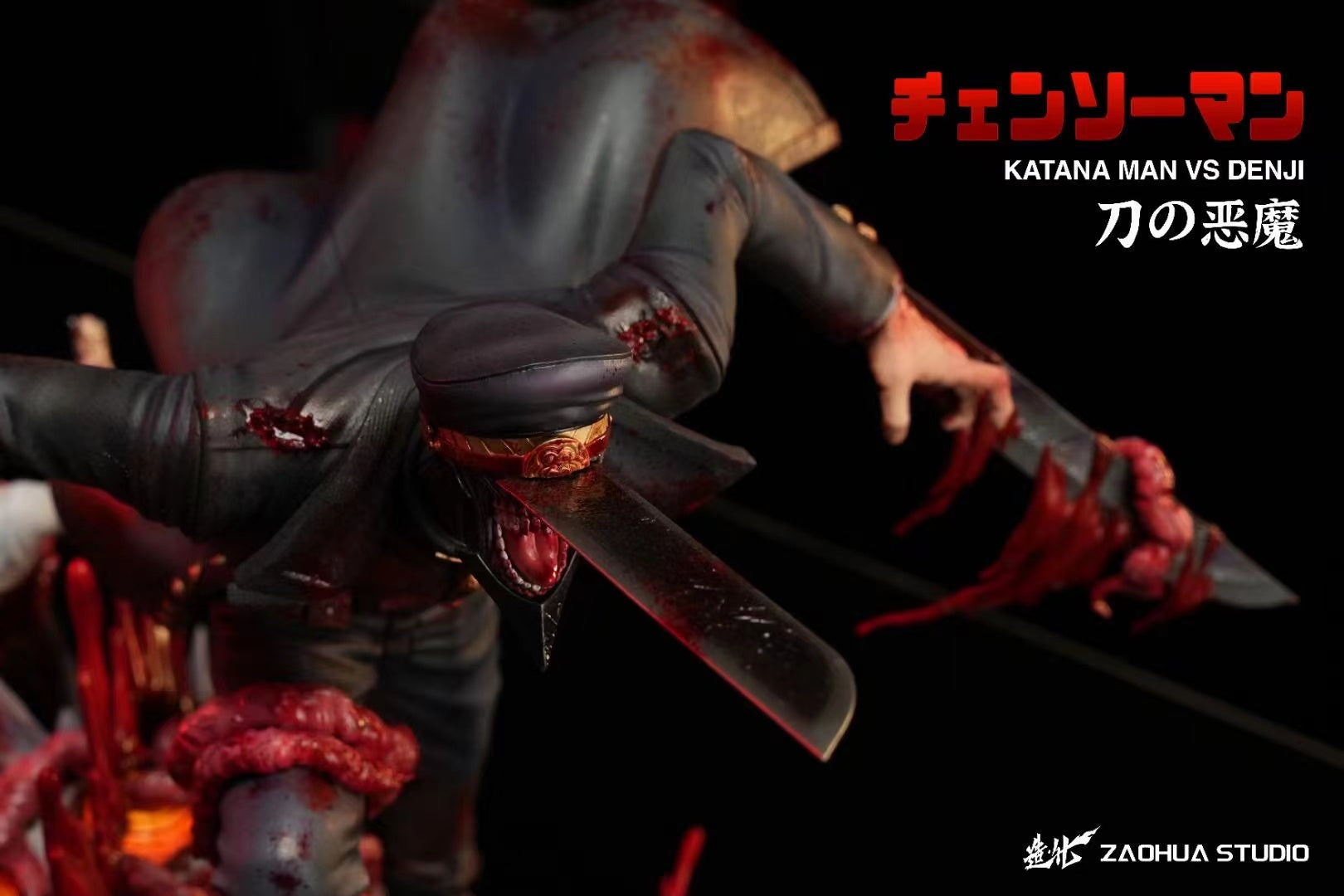 【Pre-sale】1/6 Scale Katana Man VS Denji-ZaoHua Studio