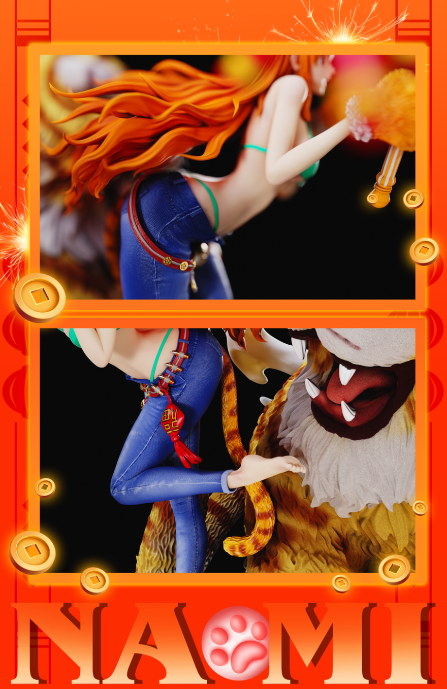 【Pre-sale】  Nami/Tiger-One piece- Pointer bear Studio