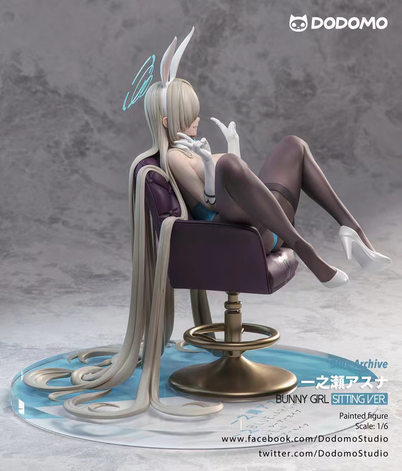 【Pre-sale】1/6 Scale Bunny Girl Sitting Asuna-Blue Archive-Dodomo Studio