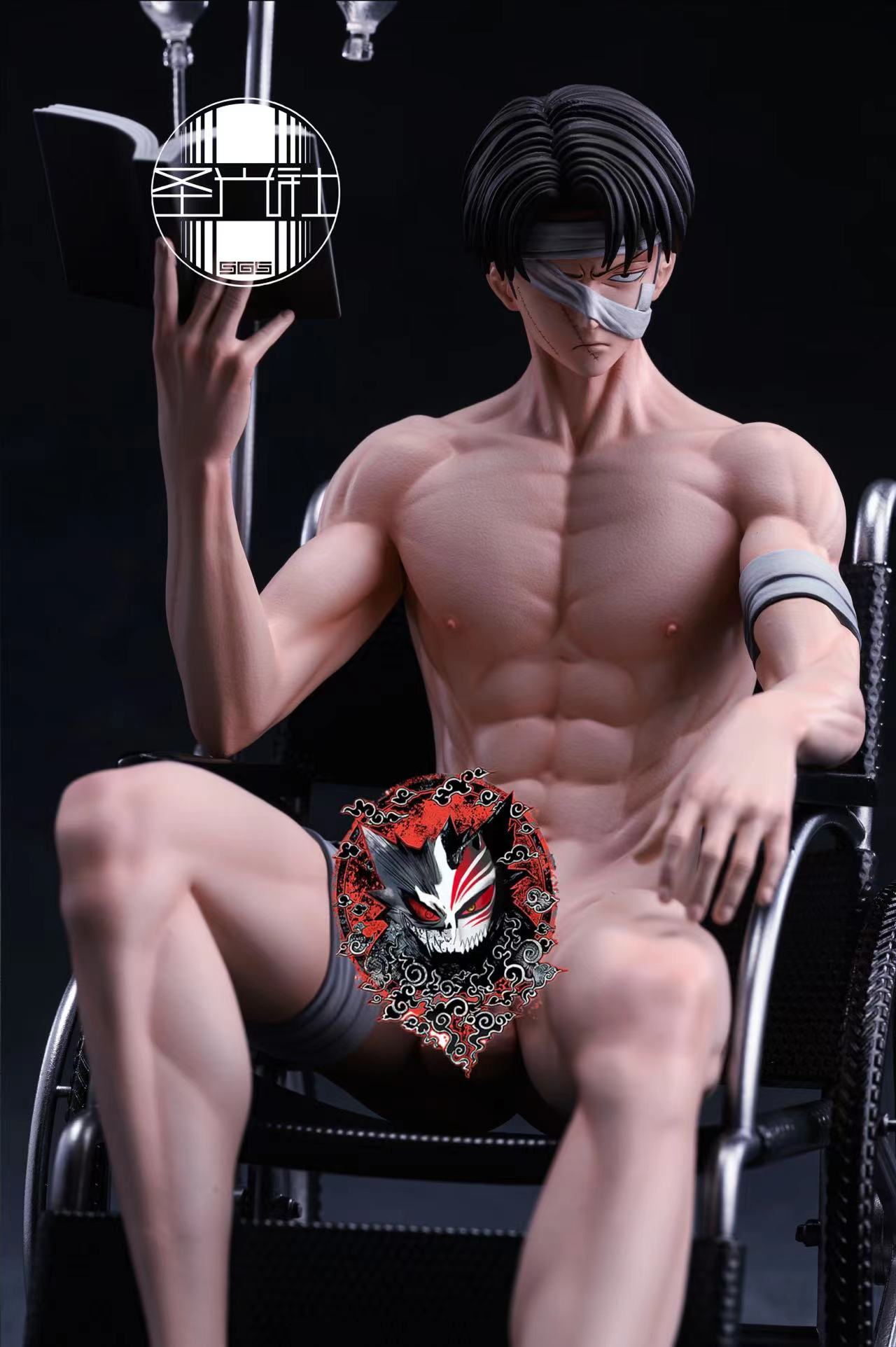 【Last-Piece】Wheelchair Style Levi Ackerman-Attack on Titan-SGS Studio