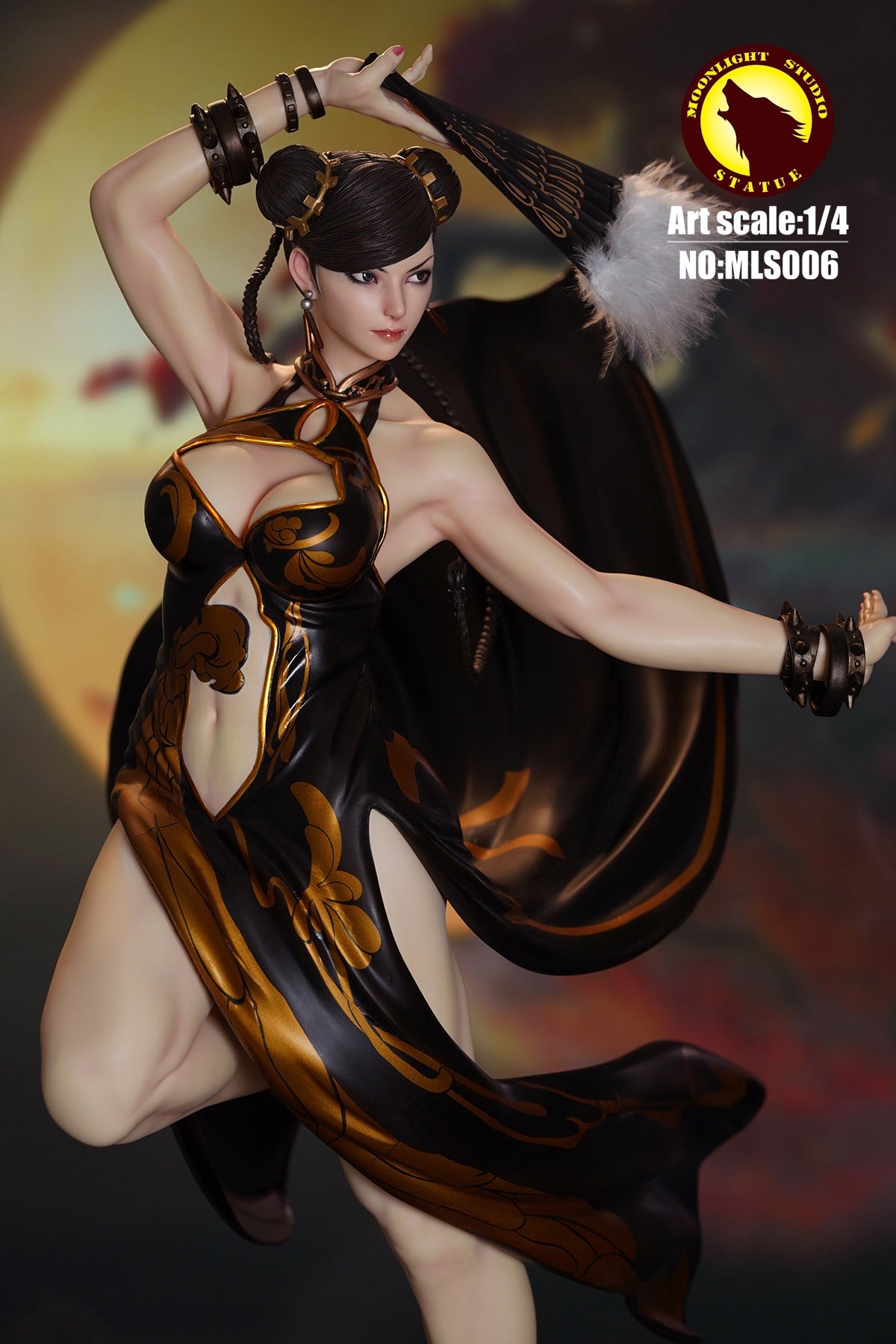 【Sold out】 1/4 Scale Chun-Li with LED-Street Fighter-Moonlight Studio