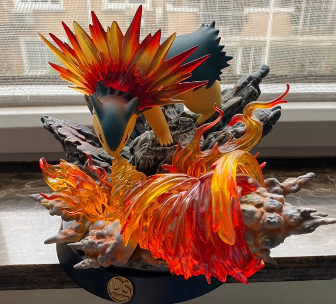 【In stock】【Bundle Sale】Cyndaquil/Totodile/Chikorita 3 in 1 bundle set GK Statue-Pokemon-DS Studio