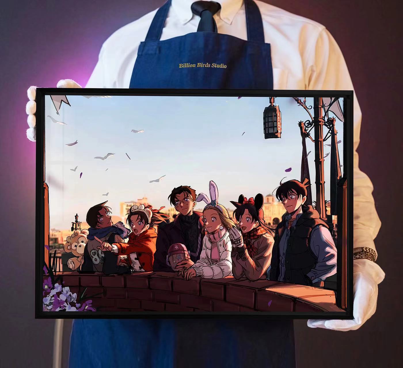 【In stock】Decorative painting of Detective Conan-Billion Birds  Studio
