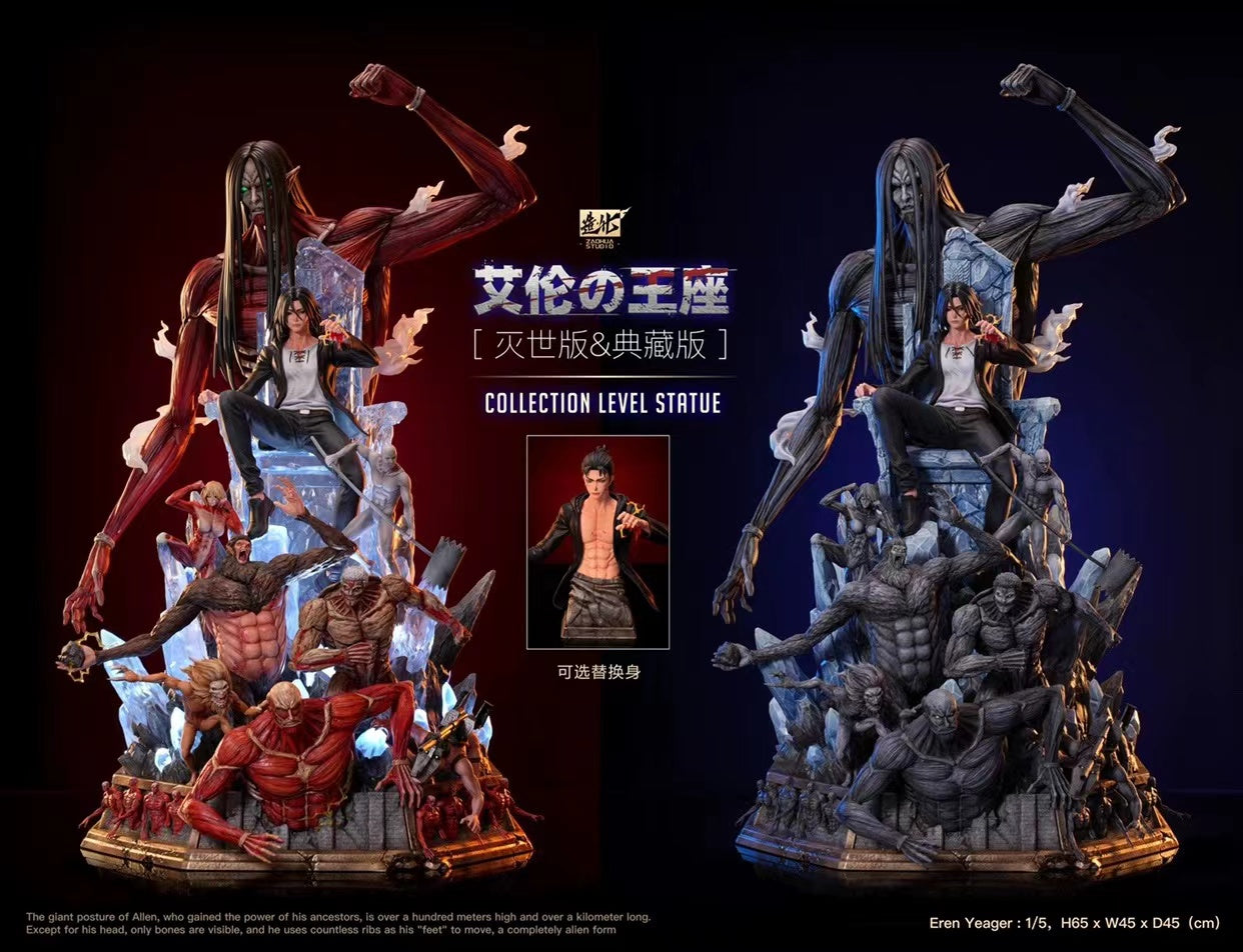 【Sold out】1/5 Scale Eren-Attack on Titan-ZaoHua Studio