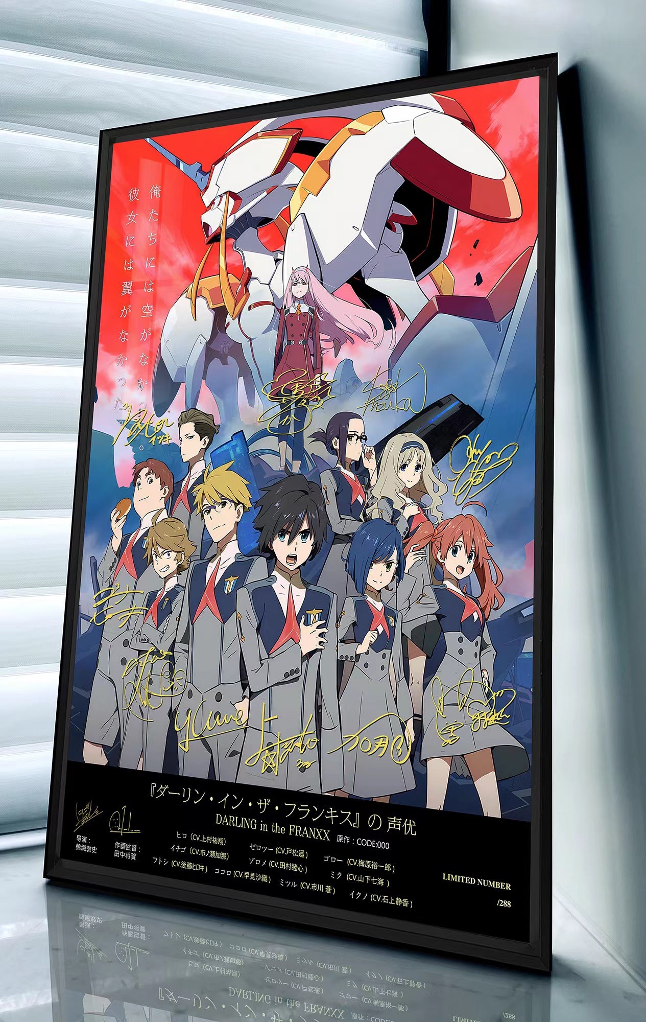 【Pre-sale】Decorative painting of DARLING in the FRANXX-Billion Birds Studio