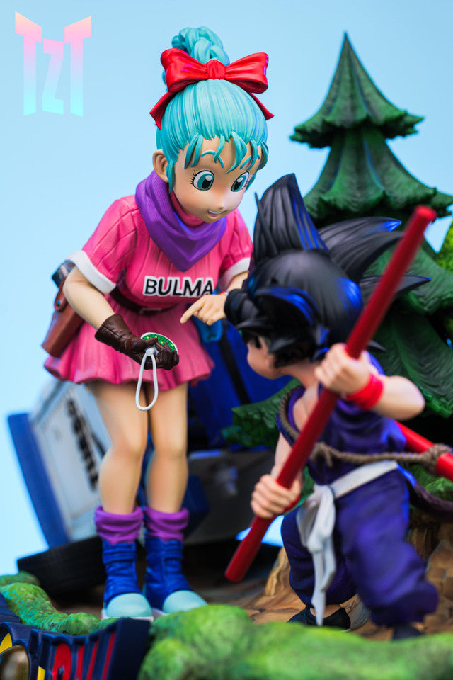 【Pre-sale】1/6 Goku& Bulma-Dragonball-TZT Studio