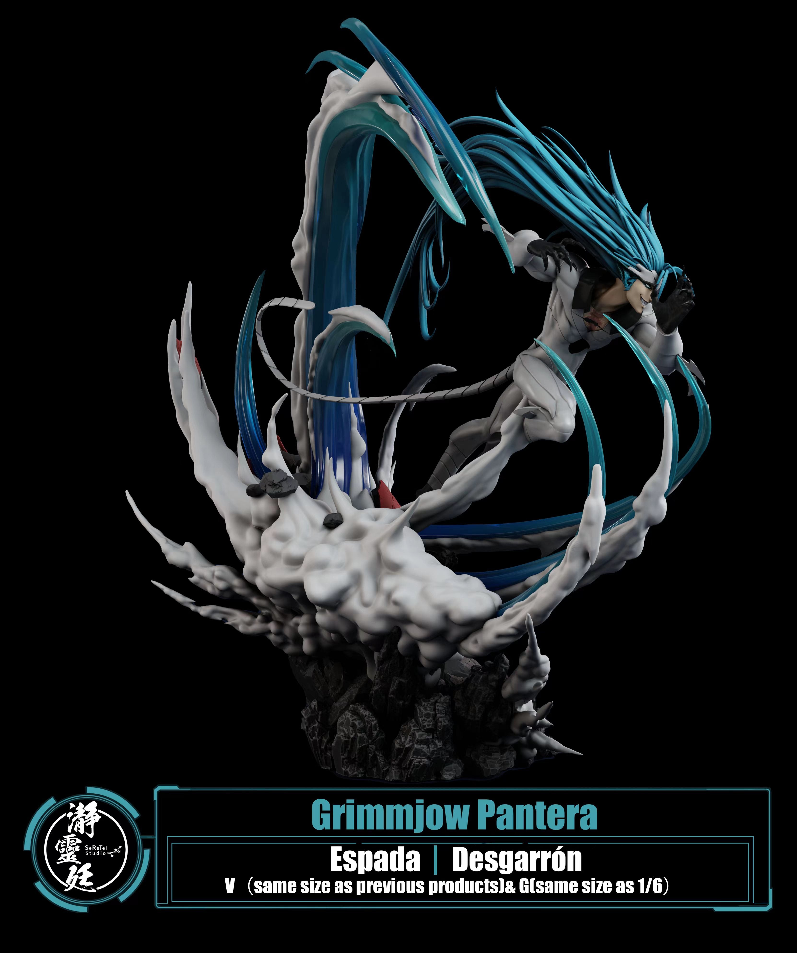 【Pre-sale】V & G Scale Grimmjow Jaegerjaquez Pantera Form with Desgarrón-SeReTei Studio