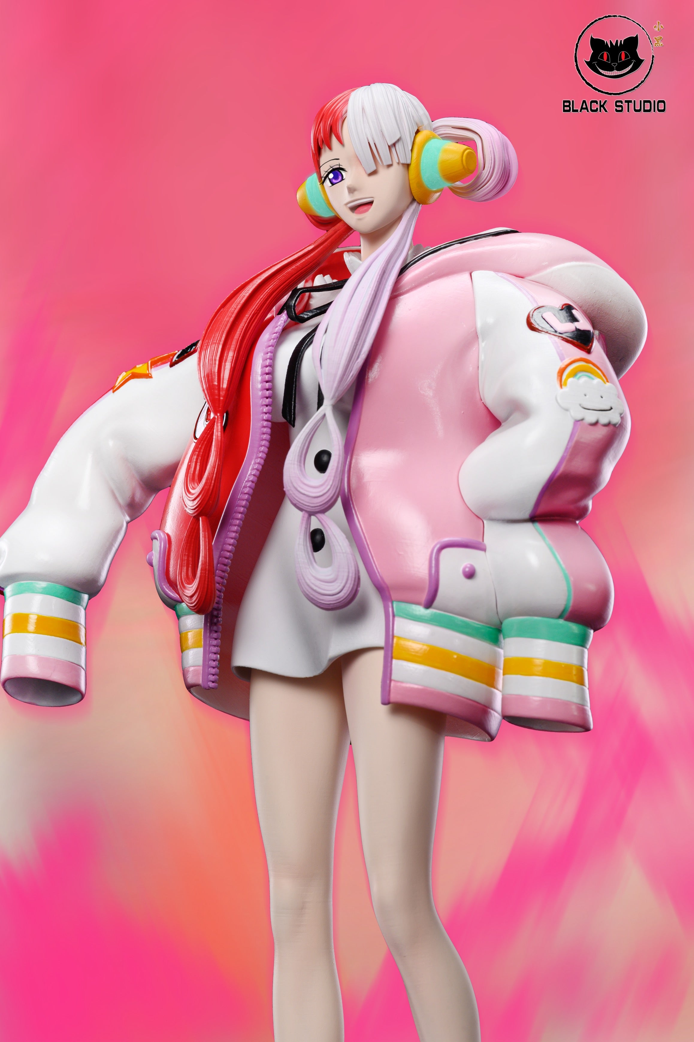 【In stock】Red-Haired Pirates Uta-One piece-Black Studio