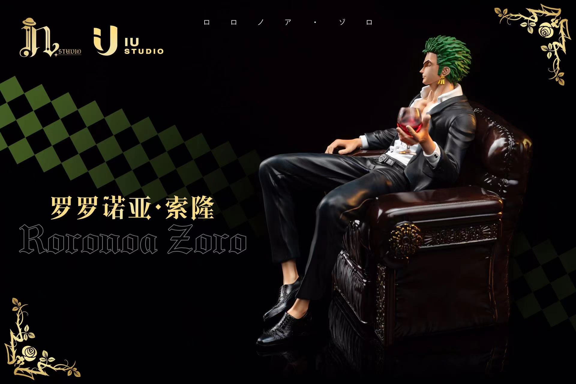 【In stock】Busniess Suit POP Scale Roronona Zoro-One piece-IU Studio
