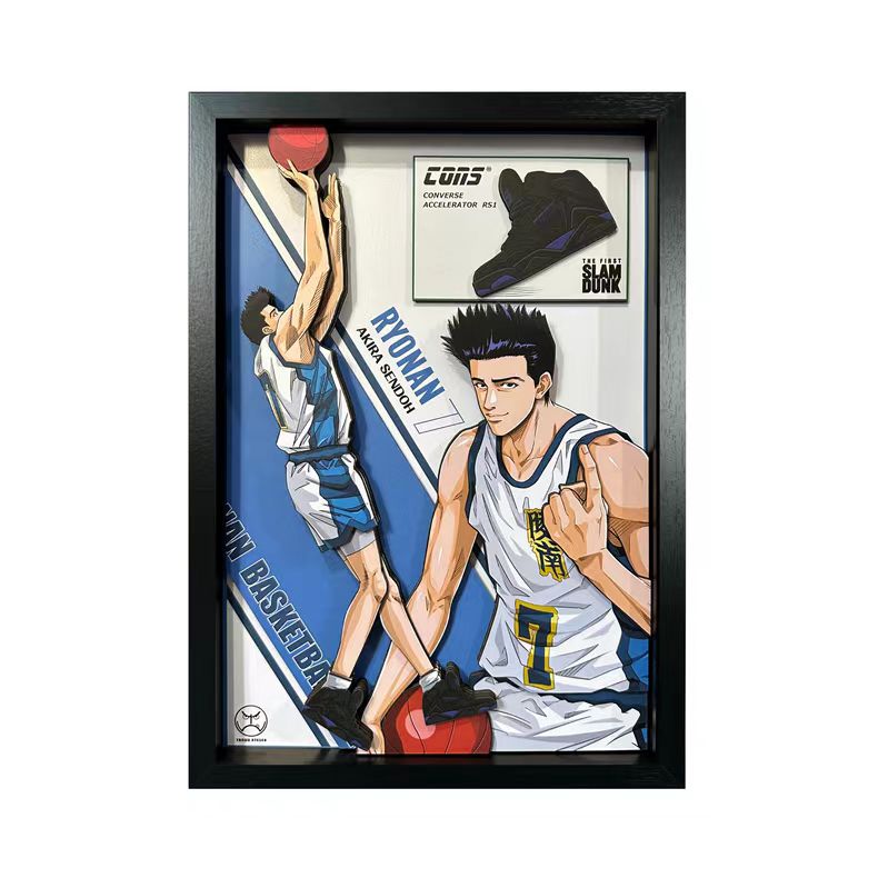 【In stock】Decorative Painting of Akira Sendoh-Slam Dunk-Autu Panda Studio