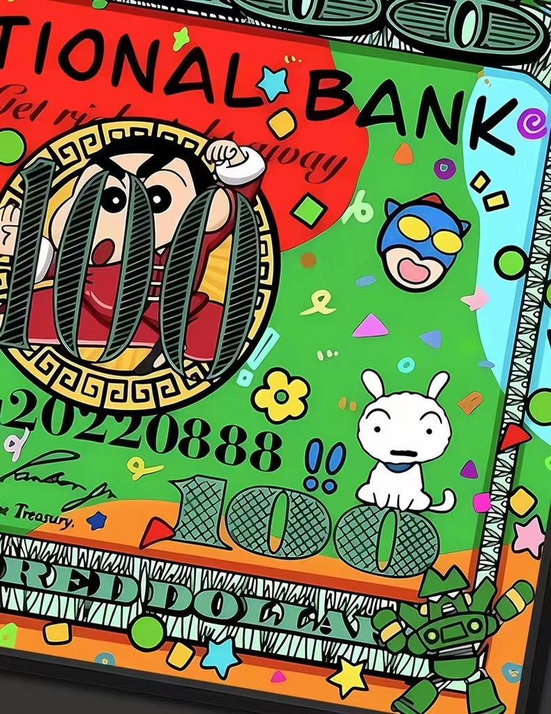 【In stock】Decorative Painting of Crayon Shin-chan-Billion Birds Studio