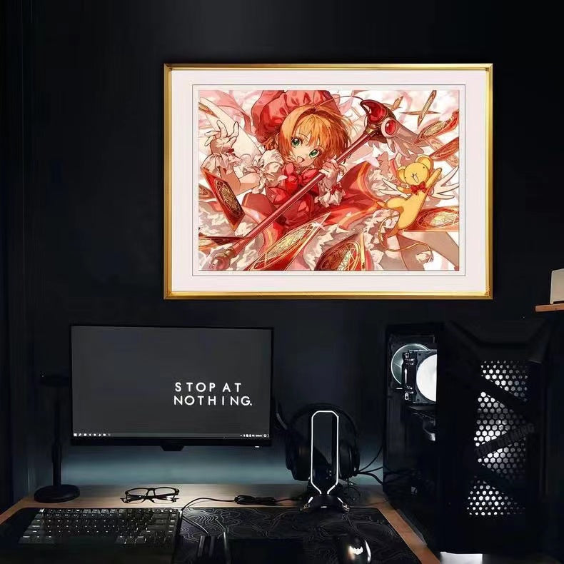 【In Stock】Decorative Painting of Card Captor Sakura & Cerberus-Card Captor-Billion Birds Studio