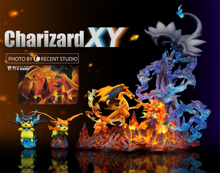 【In stock】Mega Charizard X-Pokemon-Crescent studio