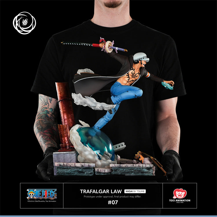 【Pre-sale】1/6 Scale Trafalgar D. Water Law-One piece-Tsume Studio