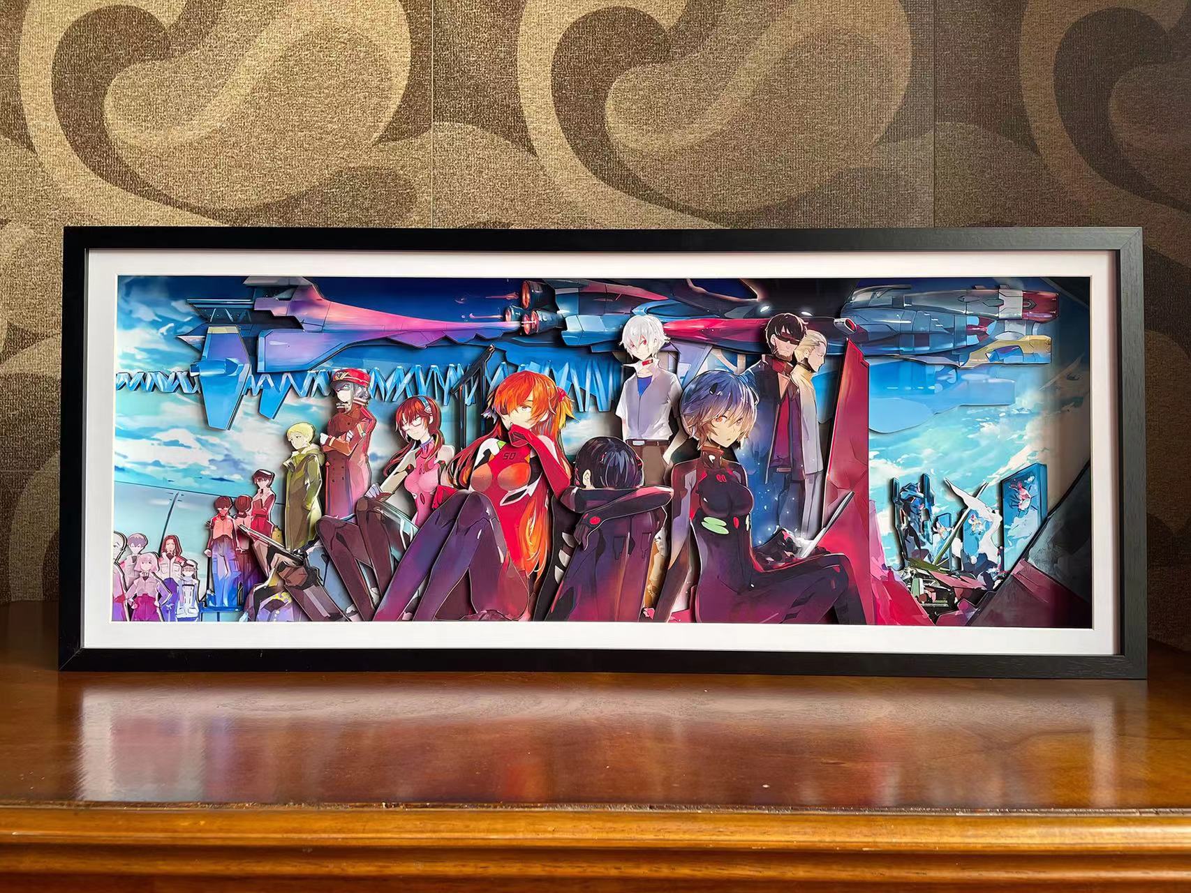 【In stock】3D Decorative Paint of Character (EVA) Neon Genesis EVAngelion-Mystical Art Studio