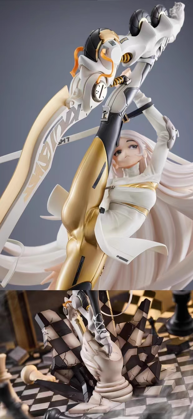 【Pre-sale】1/7 Scale White Knight-Black & White-RIBOSE Studio