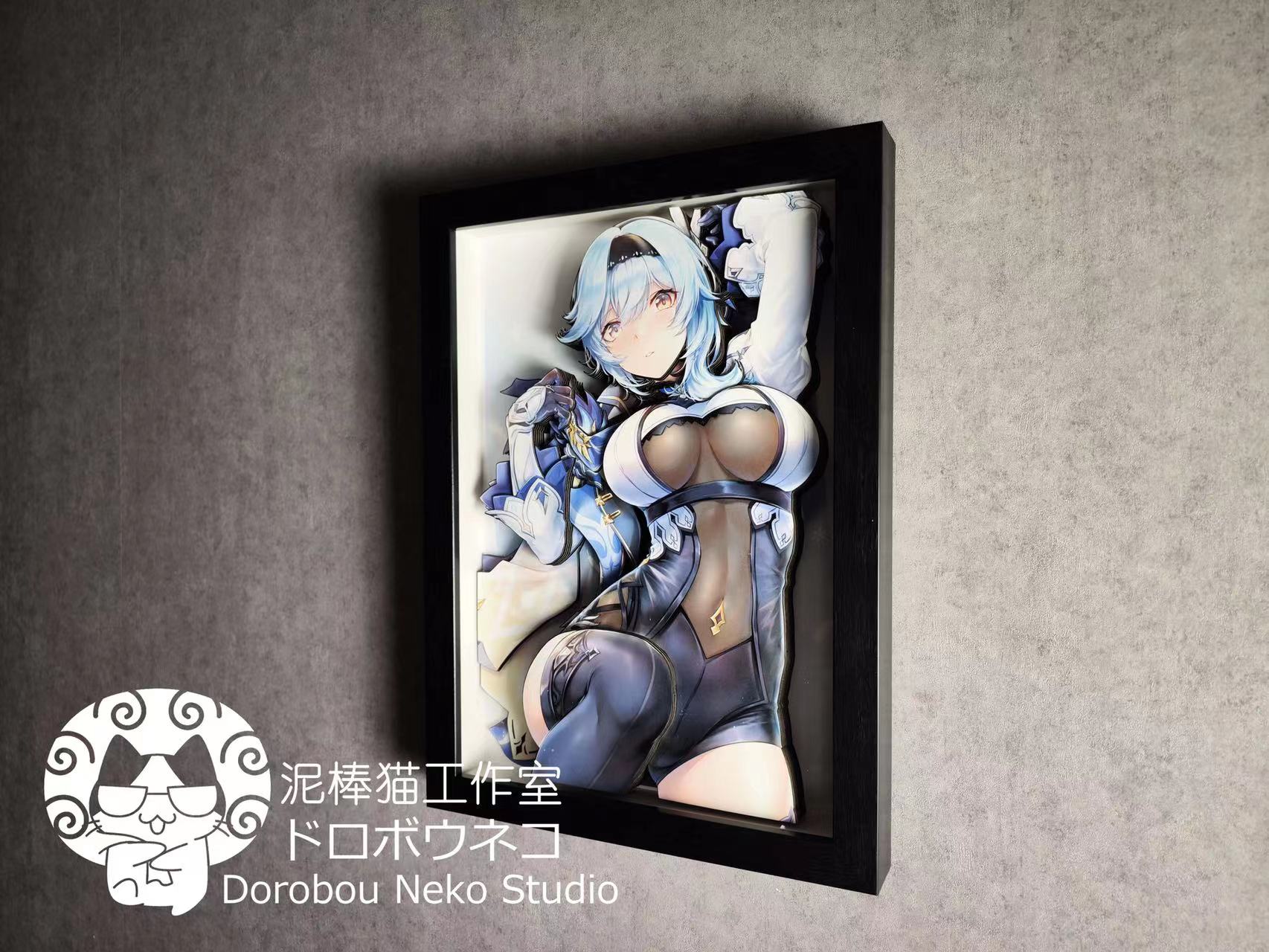 【Pre-sale】DSRL-005 Eula Lawrence Decoration Painting - Genshin Impact - Dorobou Neko Studio
