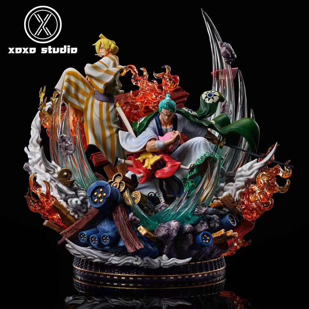 【Pre-sale】POP Scale Zoro & Sanji & Toko-ONE PIECE-XOXO Studio
