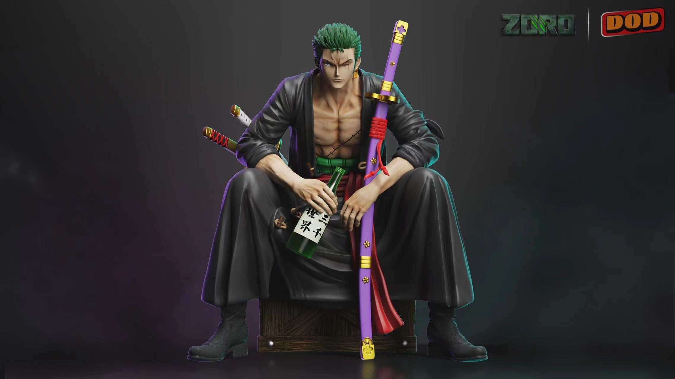【Pre-sale】Sitting Roronoa Zoro-One piece-DOD Studio
