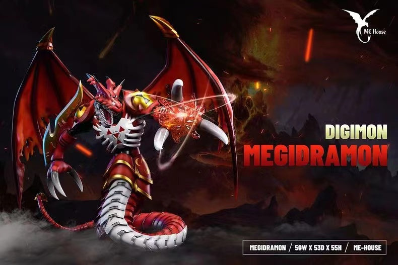 【Pre-sale】Digimon Megidramon-Digimon Adventure-Me House Studio