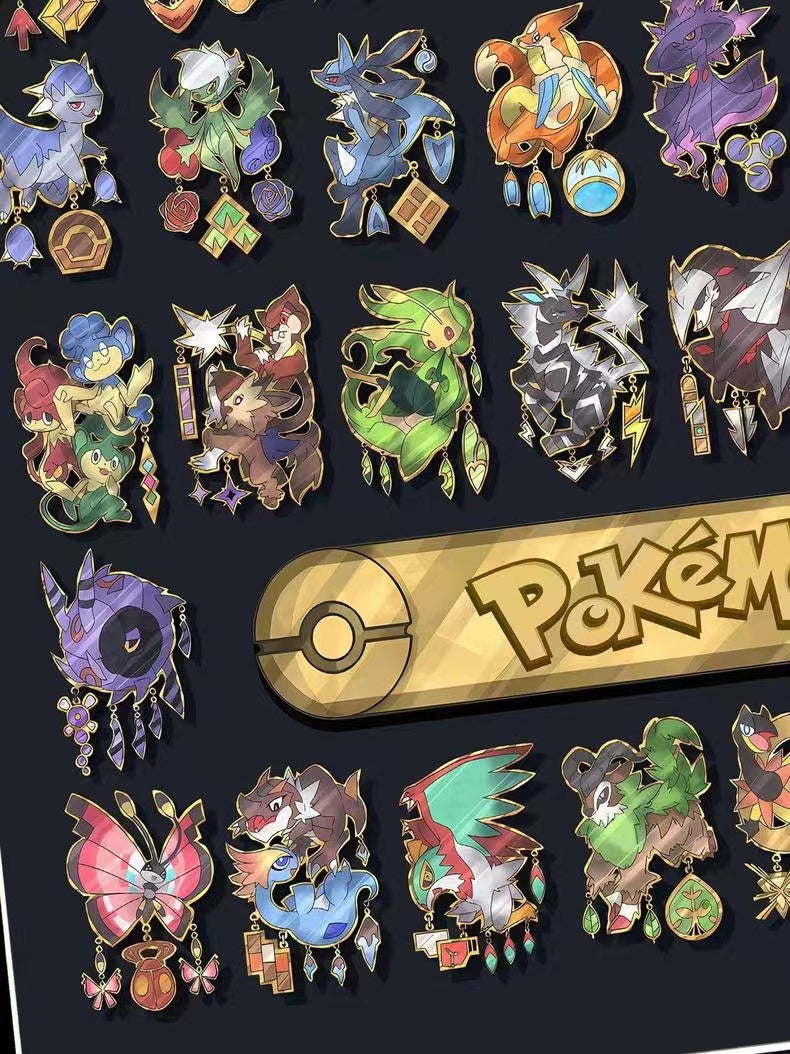 【Pre-sale】Decorative Painting of Pokemon Badge-Pokemon-XingKong Studio