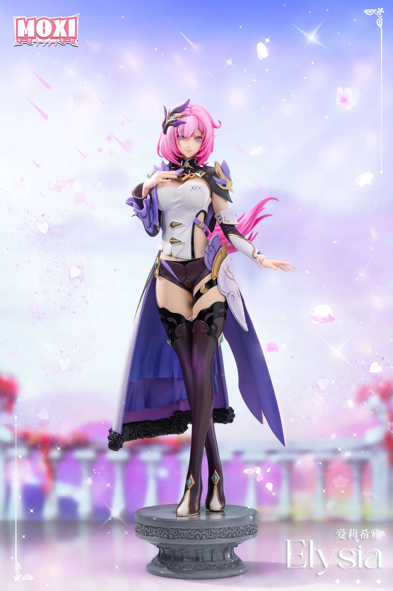 【Sold out】1/4 Scale Pink Leprechaun Ver. Elysia - Honkai Impact 3rd Archives - MOXI Studio
