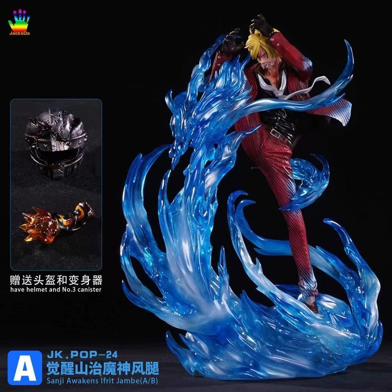 【In stock】POP Scale Sanji Awakens Ifrit Jambe-One piece-JacksDo Studio