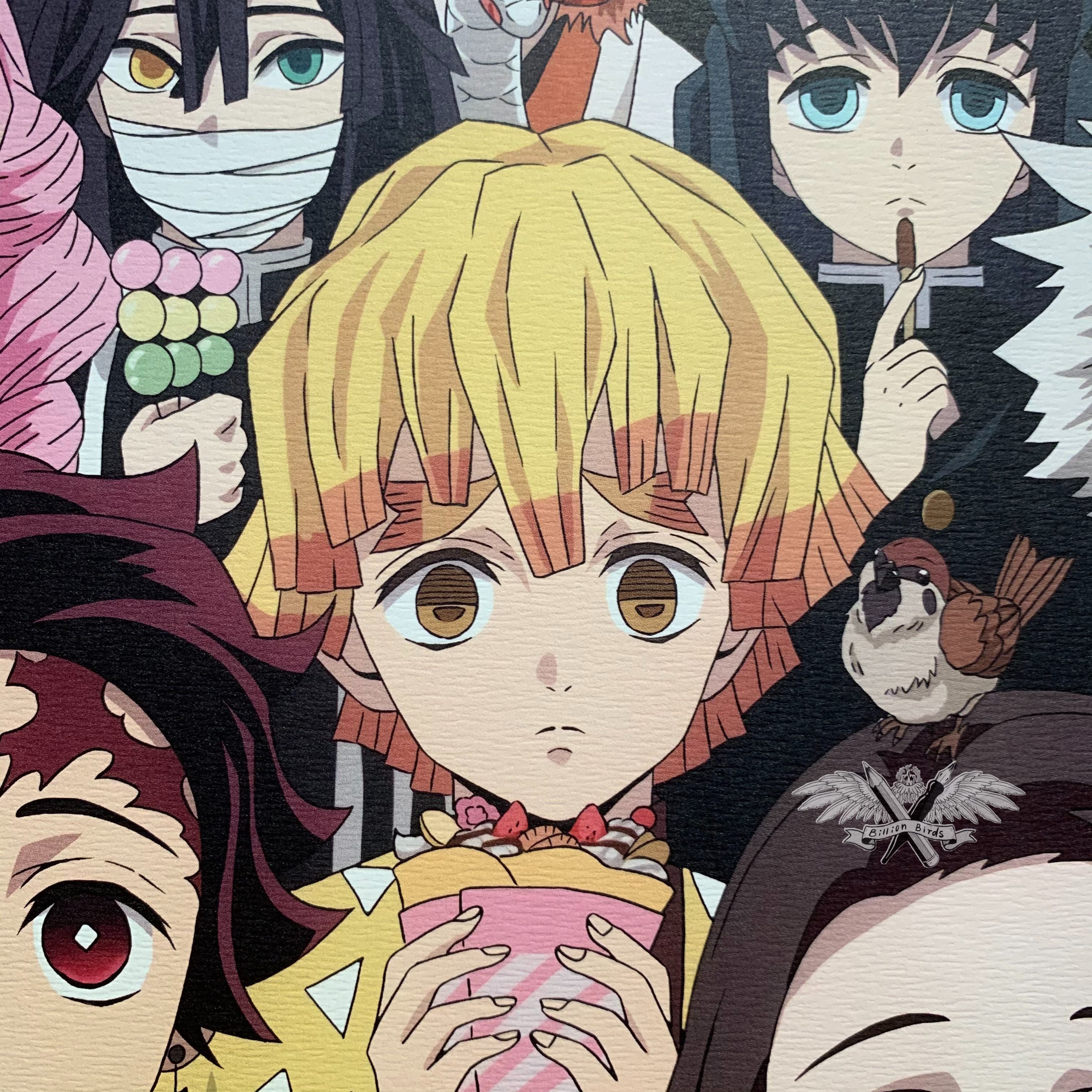 【In stock】Decorative painting of Demon Slayer-Billion Birds Studio