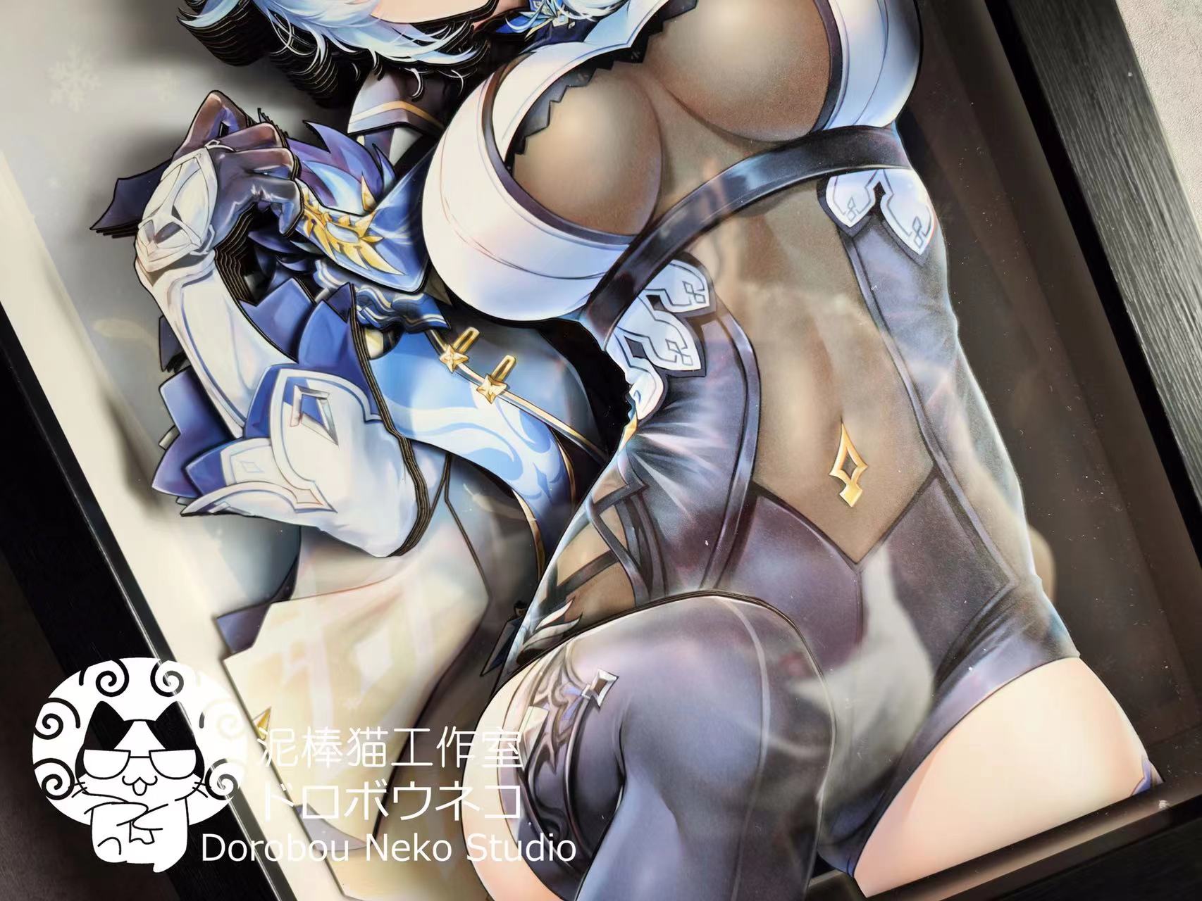 【Pre-sale】DSRL-005 Eula Lawrence Decoration Painting - Genshin Impact - Dorobou Neko Studio