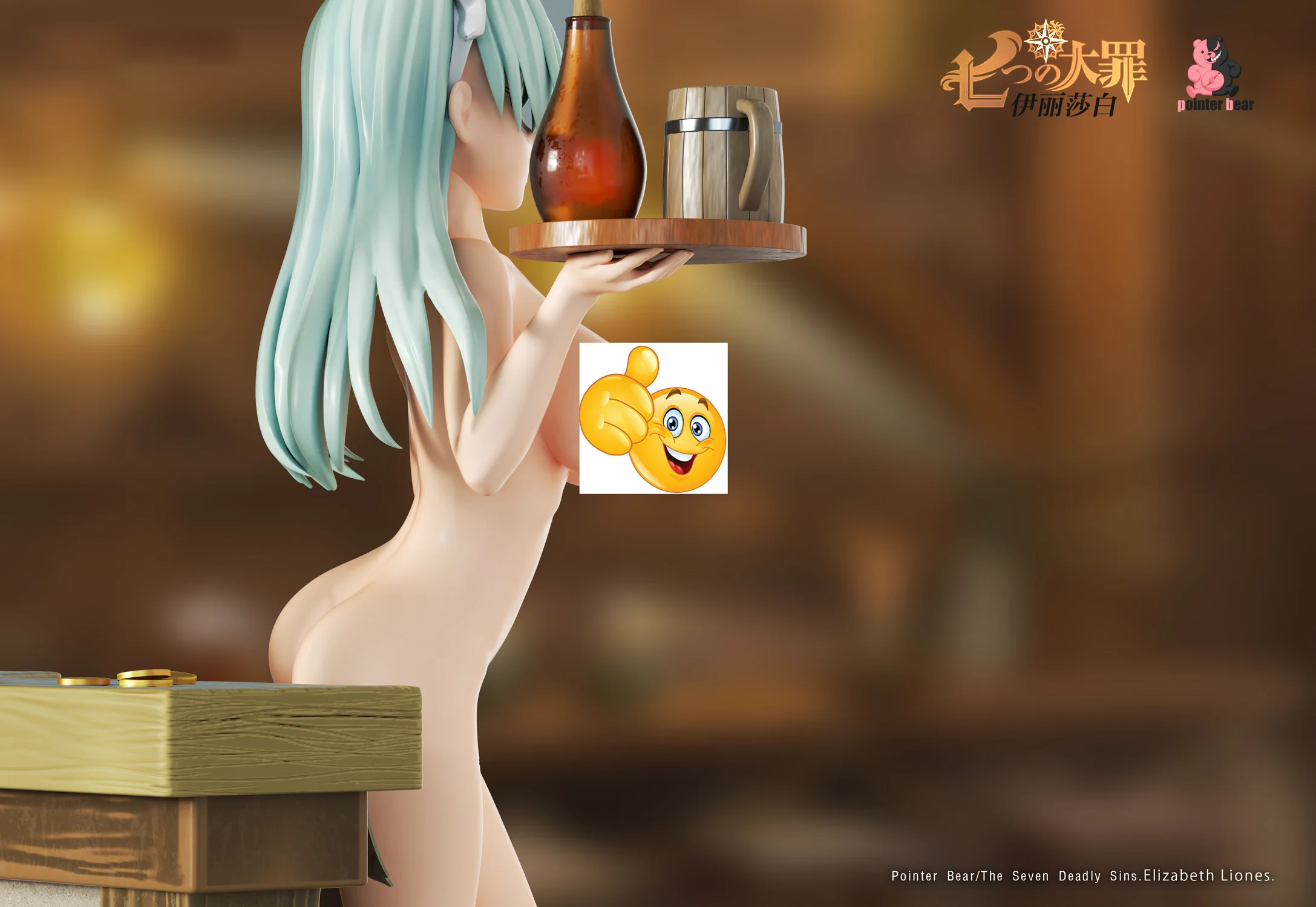 【Pre-sale】1/6 Scale Elizabeth Liones-Seven Deadly Sins-Pointer Bear Studio