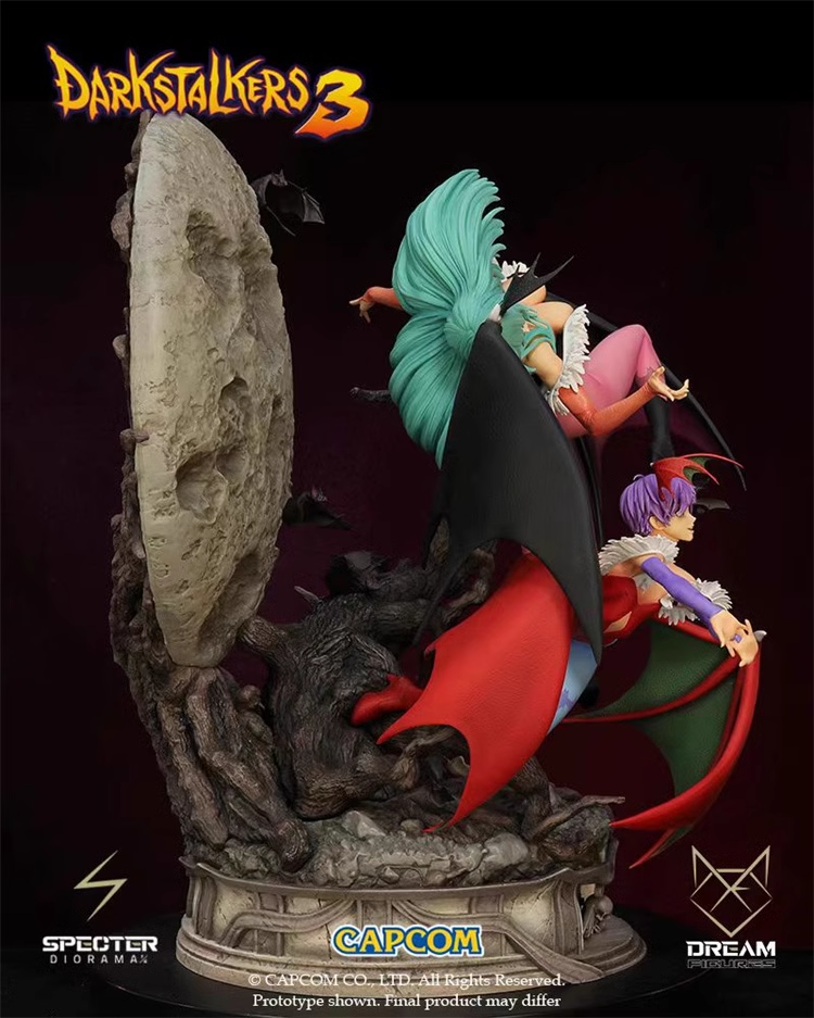 【In stock】1/6 Scale Lilith & Morrigan-Dark Stalkers-Dream Figures Studio