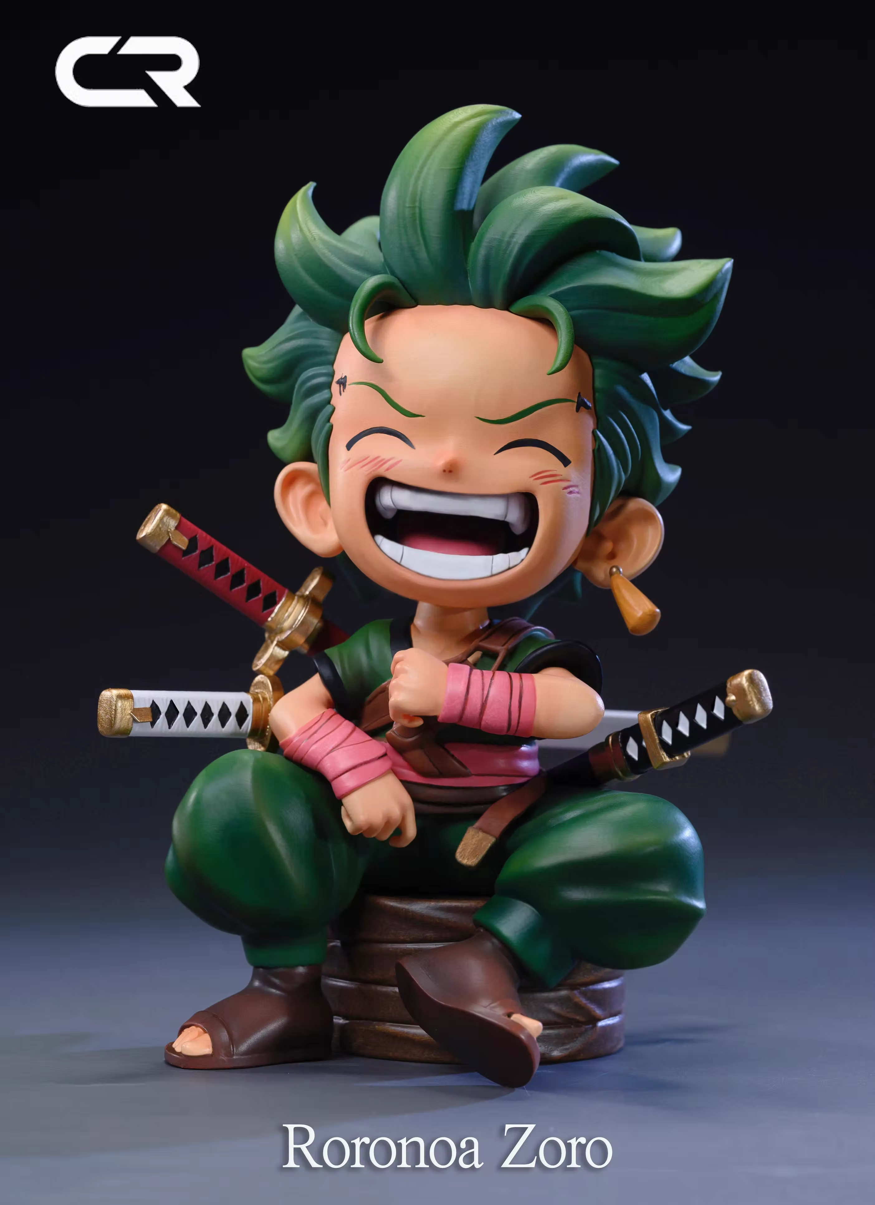 【Pre-sale】Q Version Sitting Zoro-One piece-CR Studio