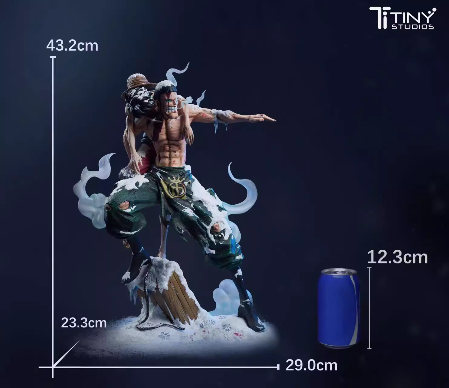 【Sold out】1/6 Scale Bentham & Luffy-One piece-Tiny Studio