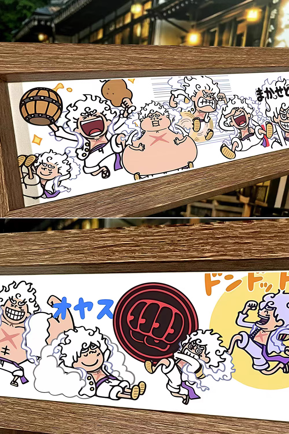 【In stock】Table Decoration of Luffy Stickers-One piece-Billion Birds Studio