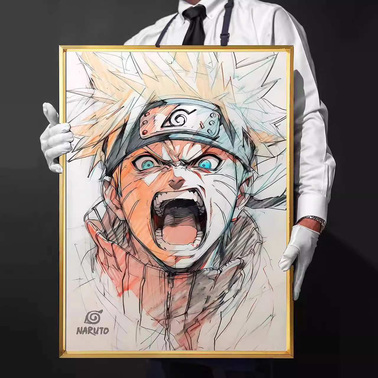 【In stock】Decorative Painting of Uzumaki Naruto-Billion Birds Studio