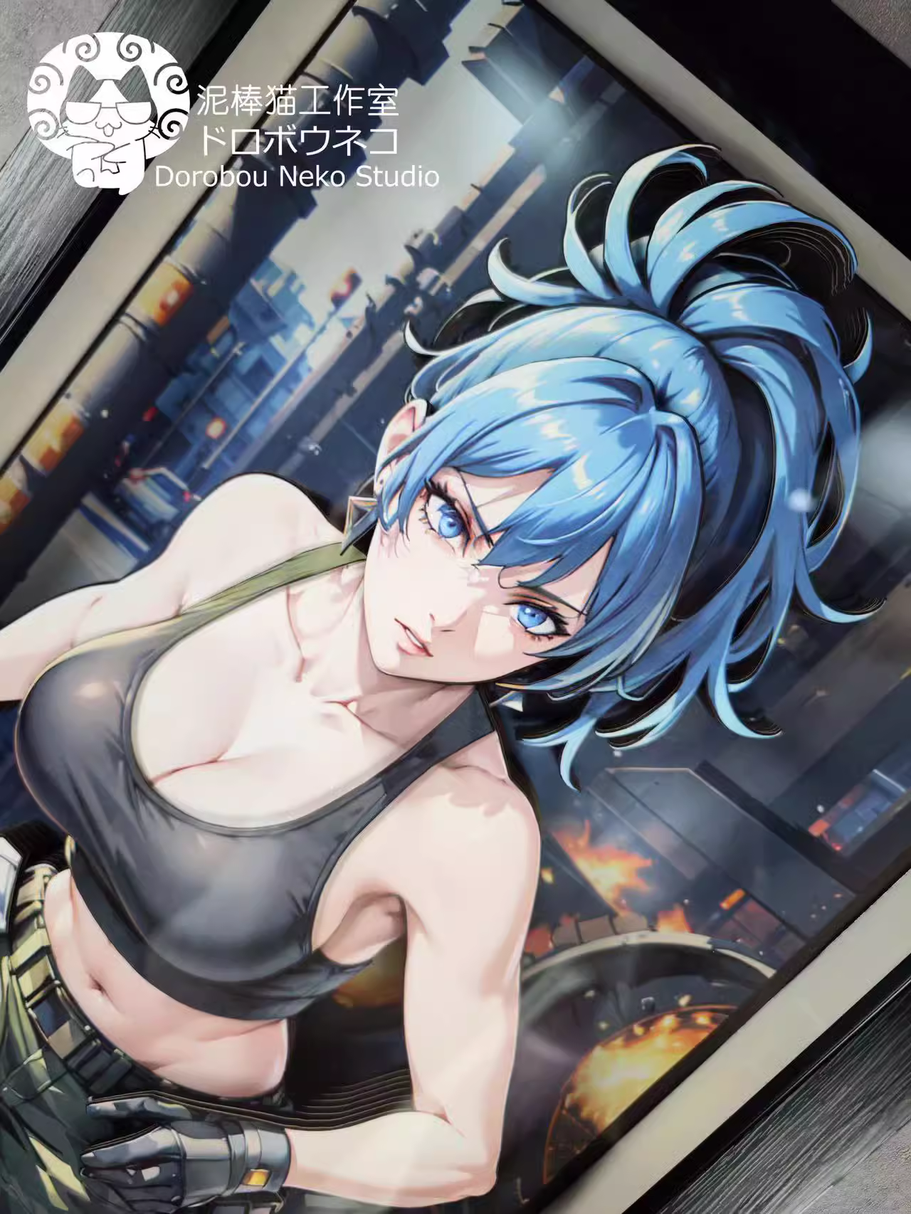 【In stock】DSMG-033 Decorative Painting of Leona Heidern-THEKINGOFFIGHTERS-Dorobou Neko Studio