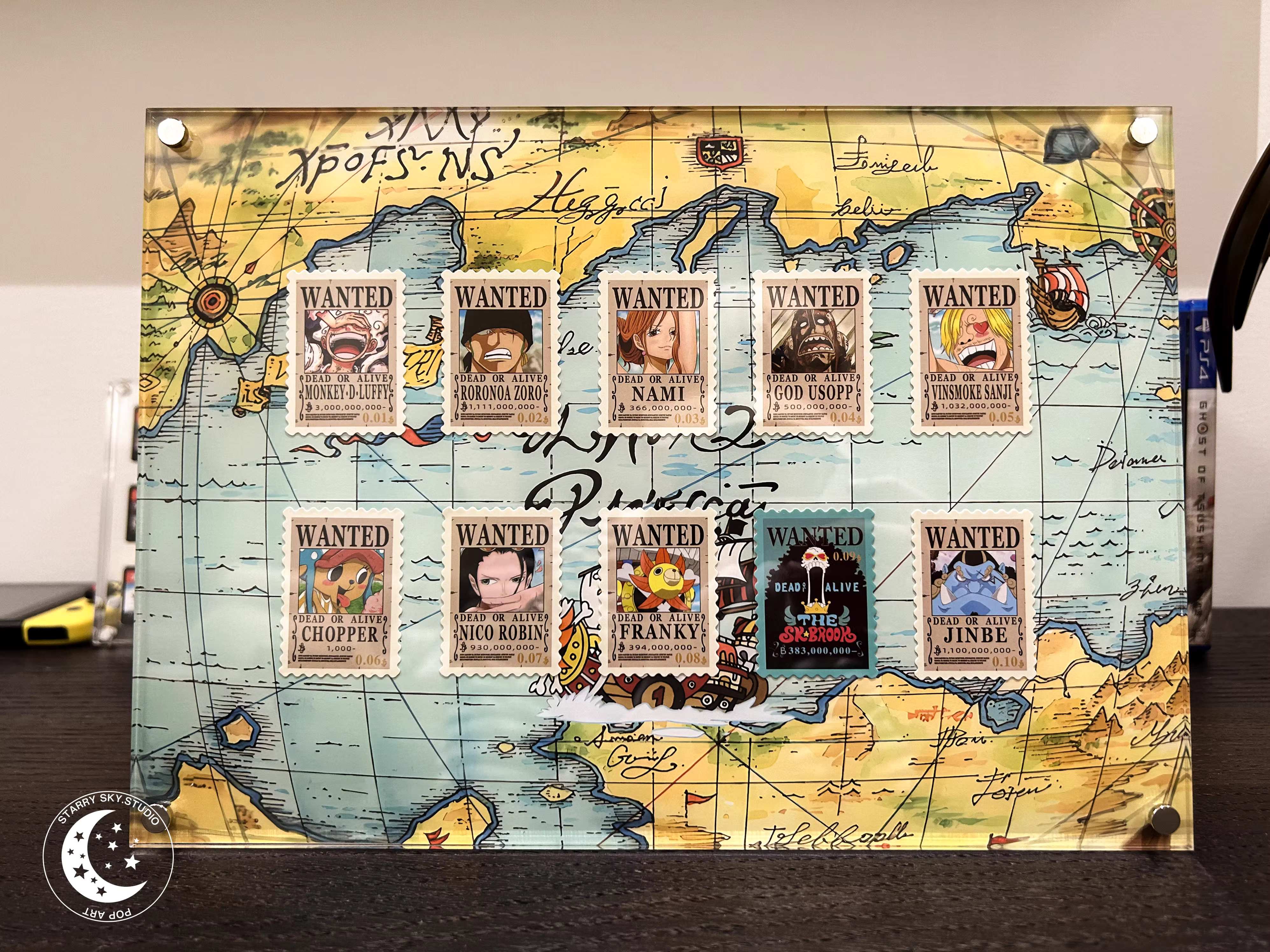 【Pre-sale】Decorative Painting of Wanted in One Piece-XingKong Studio