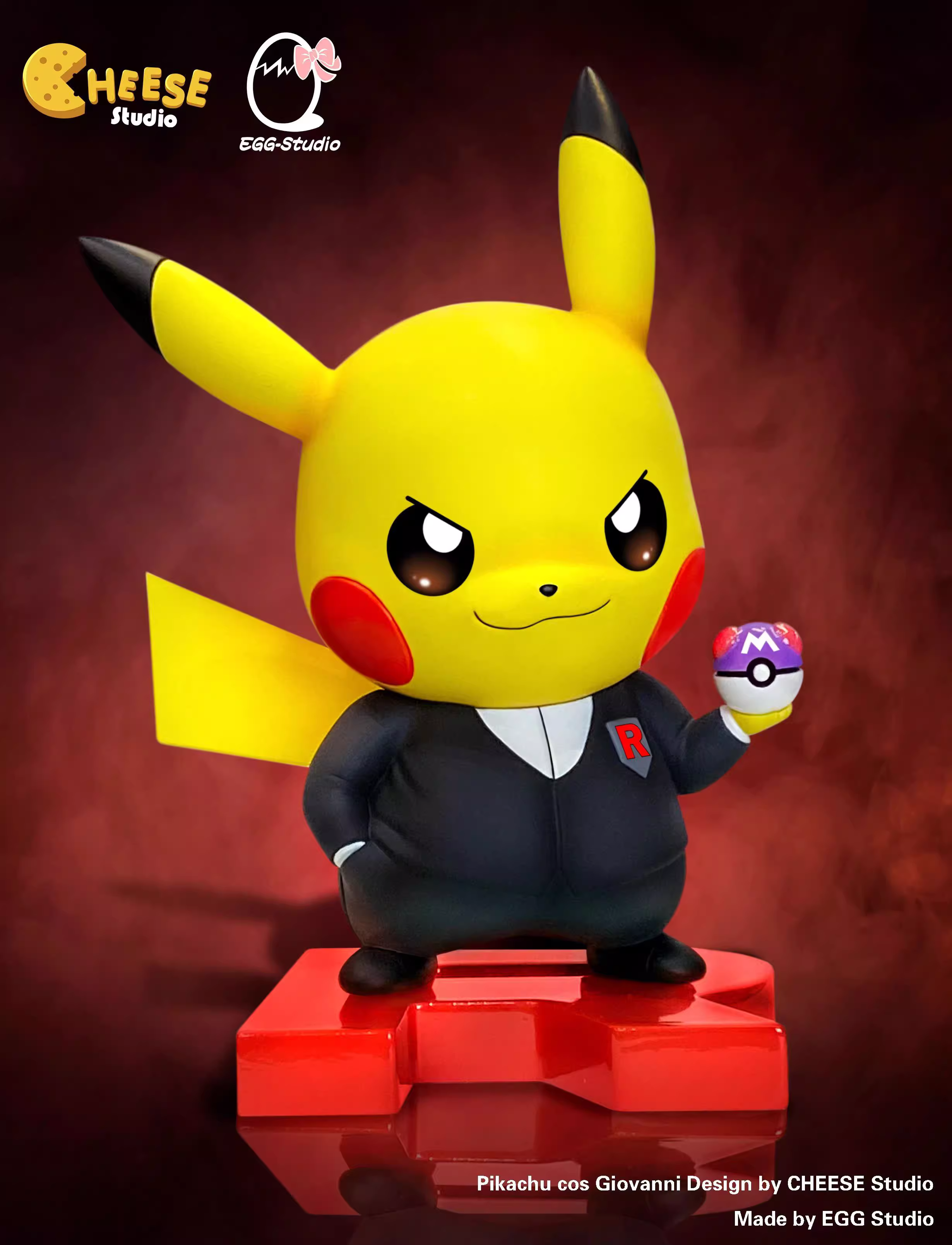 【Pre-sale】Pikachu cos Giovanni-Pokemon-EGG Studio