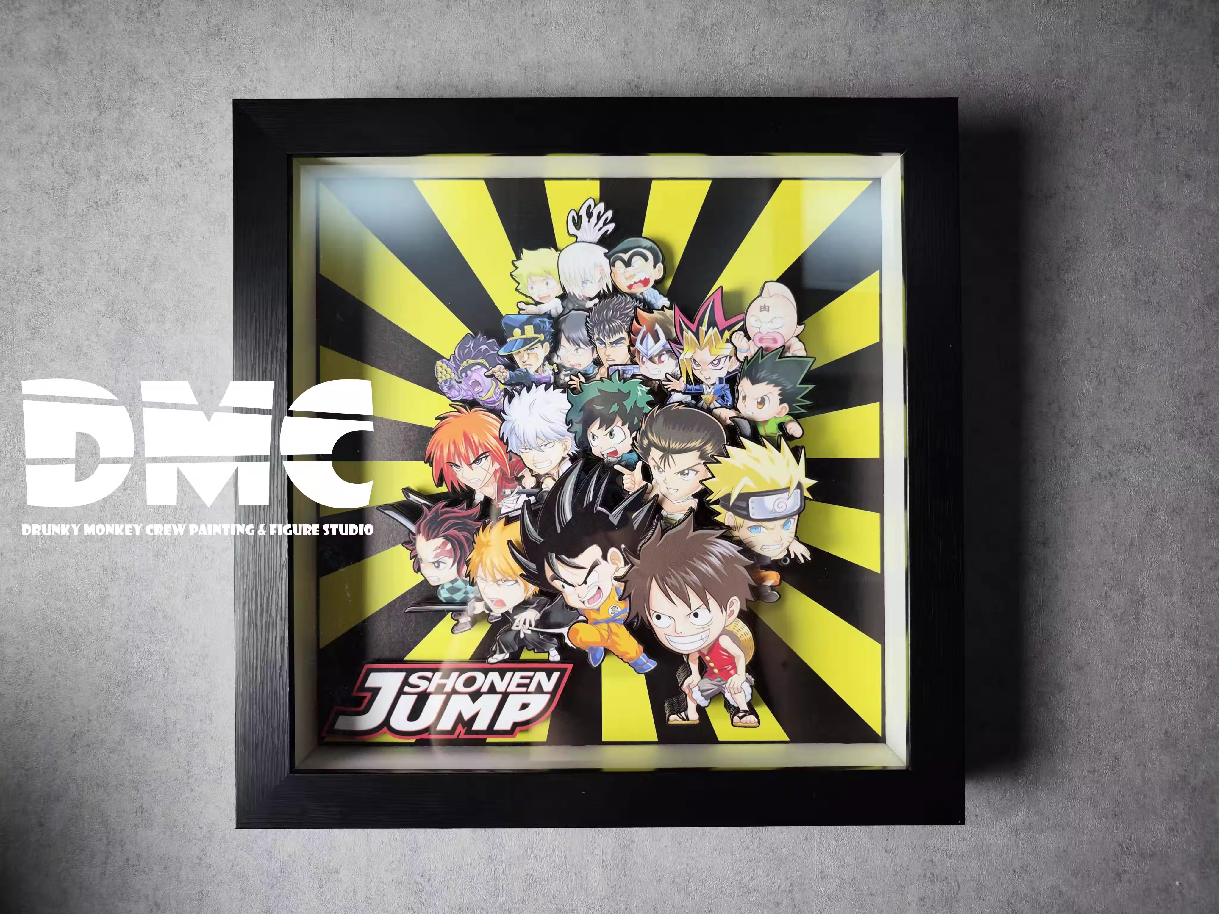 【In stock】DMN-031 3D Decorative Paint of Q Version 週刊少年ジャンプ Jump-Drunky Monkey Crew Studio