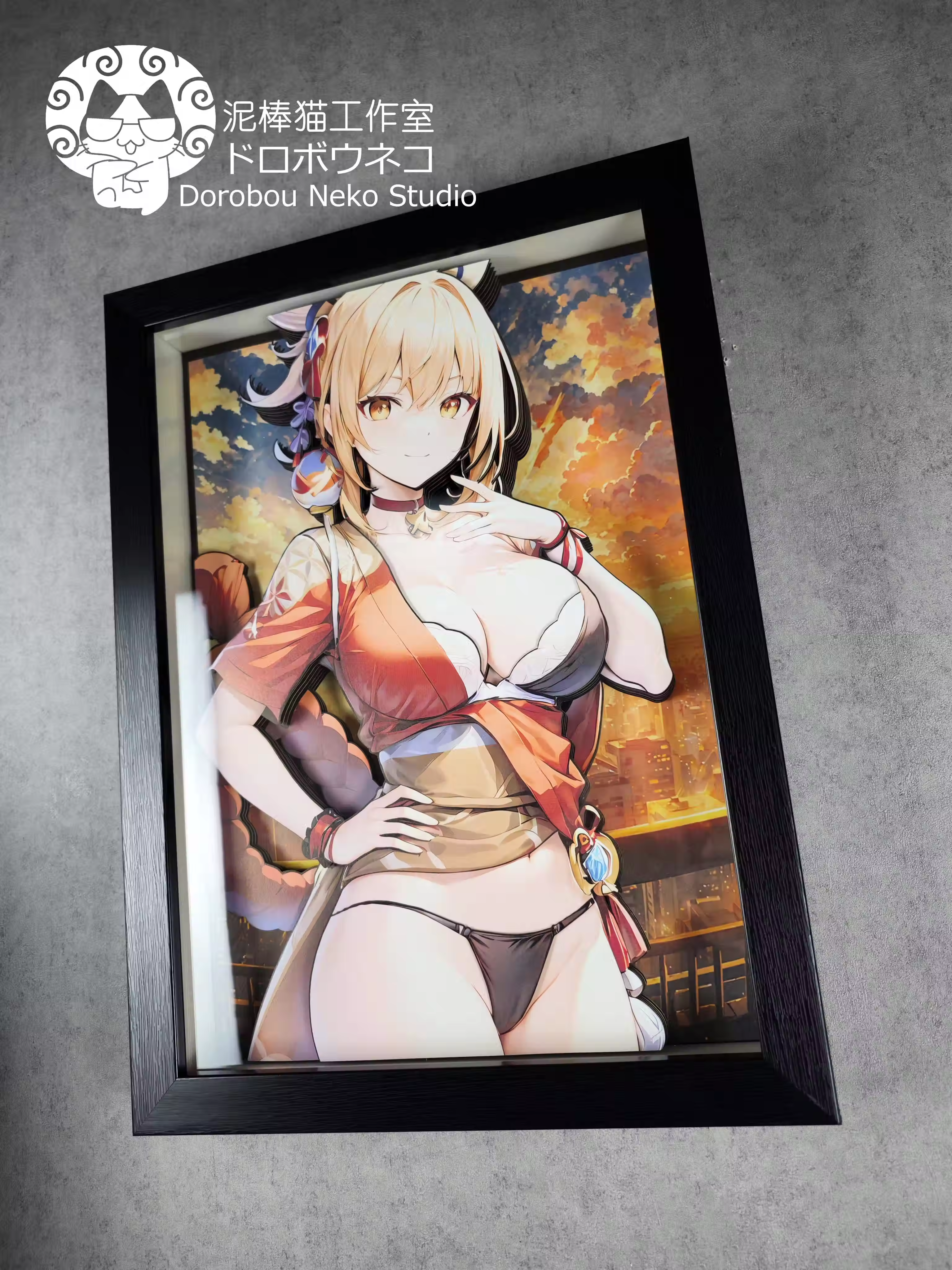 【In stock】DSRL-016 Decorative Painting of Yoimiya-Genshin Impact-Dorobou Neko Studio