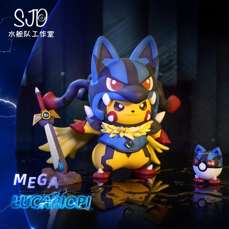 【Pre-sale】Mega Pikachu Cosplay Lucario-Pokemon-SJD Studio