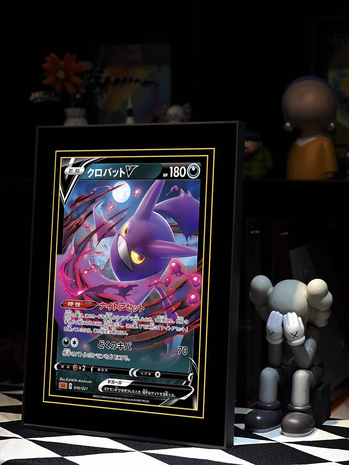 【In stock】Decorative Painting of Crobat-V-Pokemon-LangRen Studio