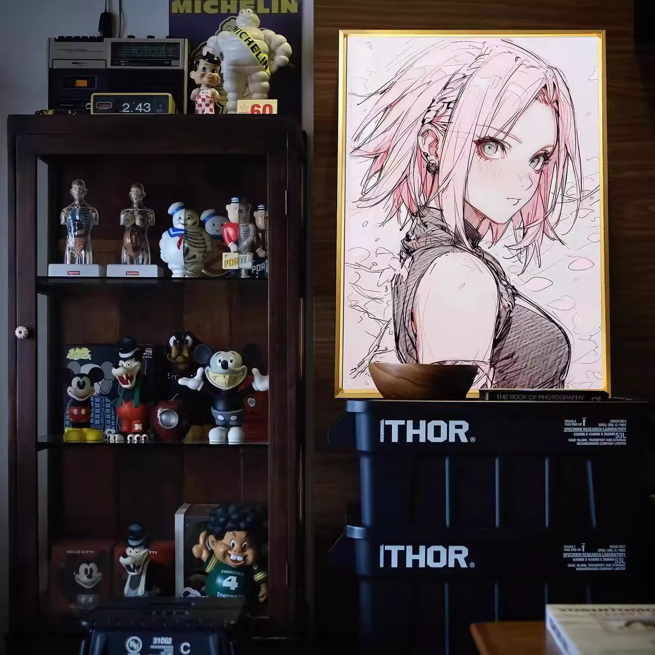 【In stock】Decorative Painting of Haruno Sakura-Billion Birds Studio